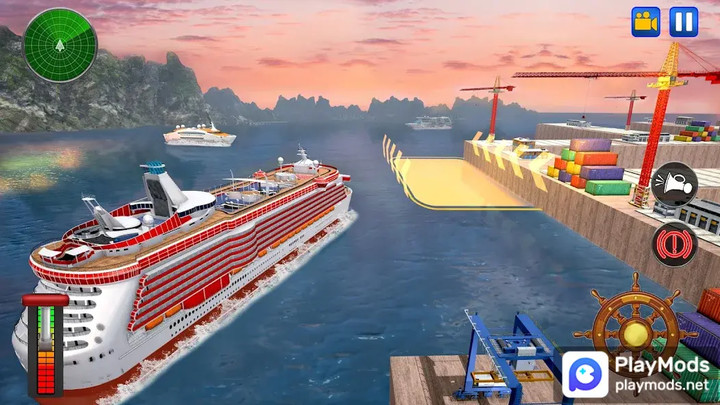 Real Cruise Ship Driving Simul<span>(Unlimited Money)</span> screenshot image 3_Popularmodapk.com