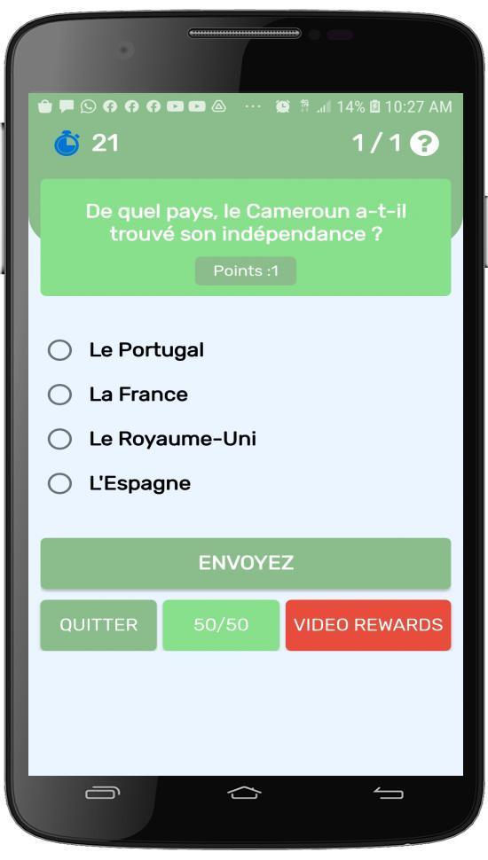 Quiz Cameroun screenshot image 3_Popularmodapk.com