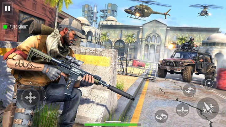 Modern Commando Shooting Games screenshot image 1_Popularmodapk.com