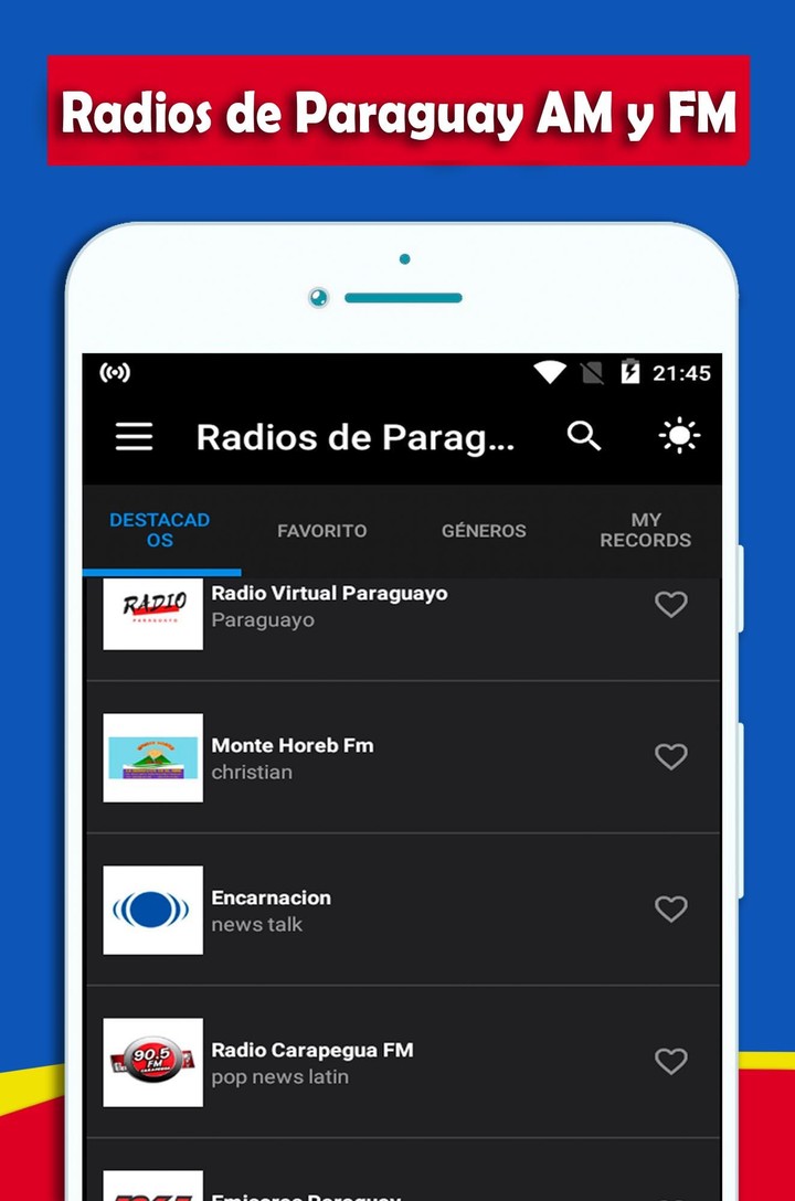 Radio Paraguay screenshot image 3_Popularmodapk.com
