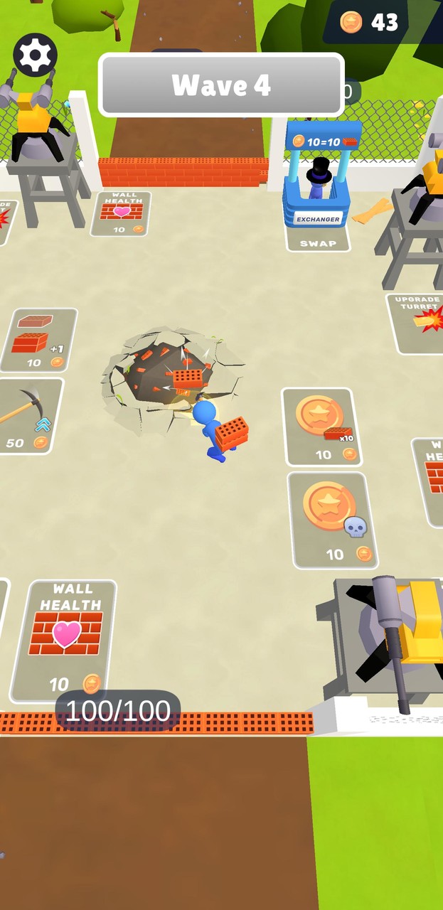 Zombie Raid 3D: Wall Defence screenshot image 1_Popularmodapk.com