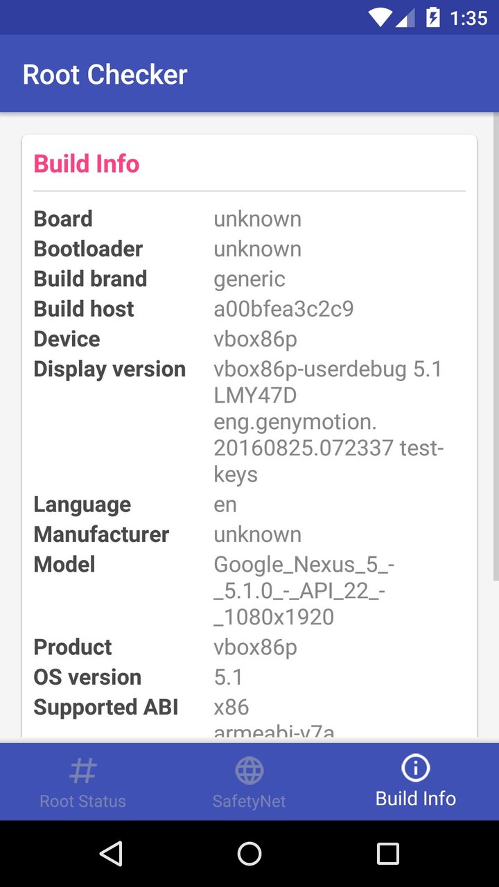 Root and SafetyNet Checker screenshot image 3_Popularmodapk.com
