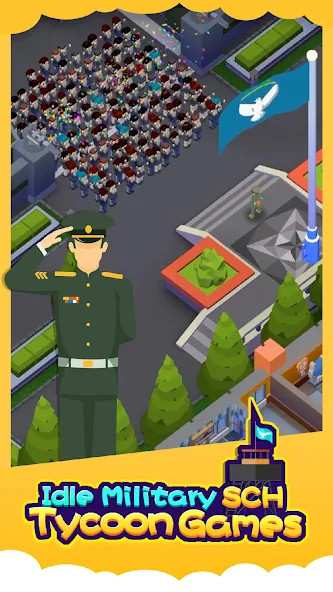 Idle Military SCH Tycoon Games<span>(Unlimited Currency)</span> screenshot image 1_Popularmodapk.com