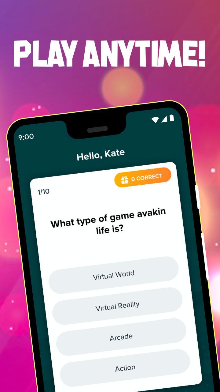 AvaCoins Quiz for Avakin Life screenshot image 2_Popularmodapk.com