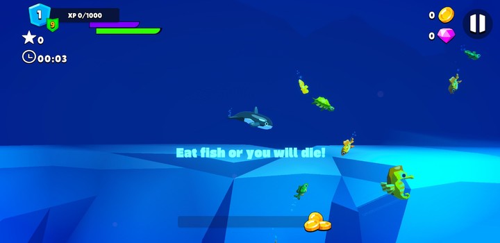 Predator Evolution & Grow Swim screenshot image 3_Popularmodapk.com