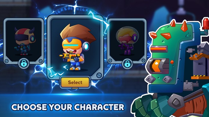 Cyber Shooter - Alien Invaders screenshot image 5_Popularmodapk.com