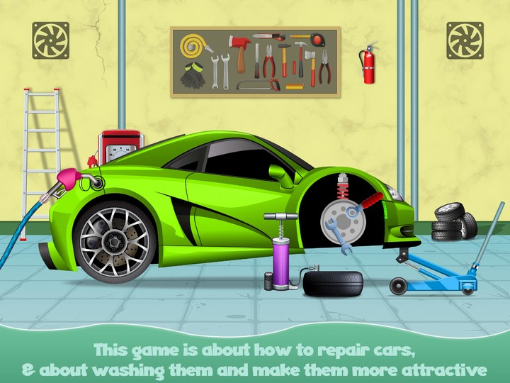 Baby Car Wash Garage Games For Boys screenshot image 4_Popularmodapk.com