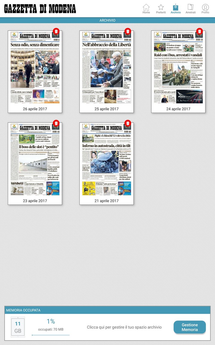 La Gazzetta di Modena screenshot image 12_Popularmodapk.com