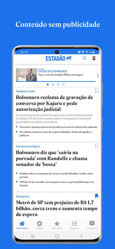 Estadão Notícias screenshot image 1_Popularmodapk.com