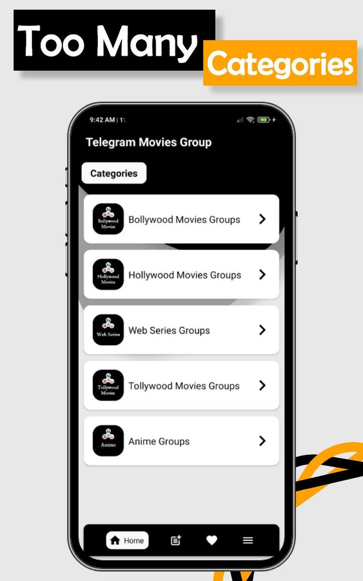 Telegram Movie App screenshot image 2_Popularmodapk.com