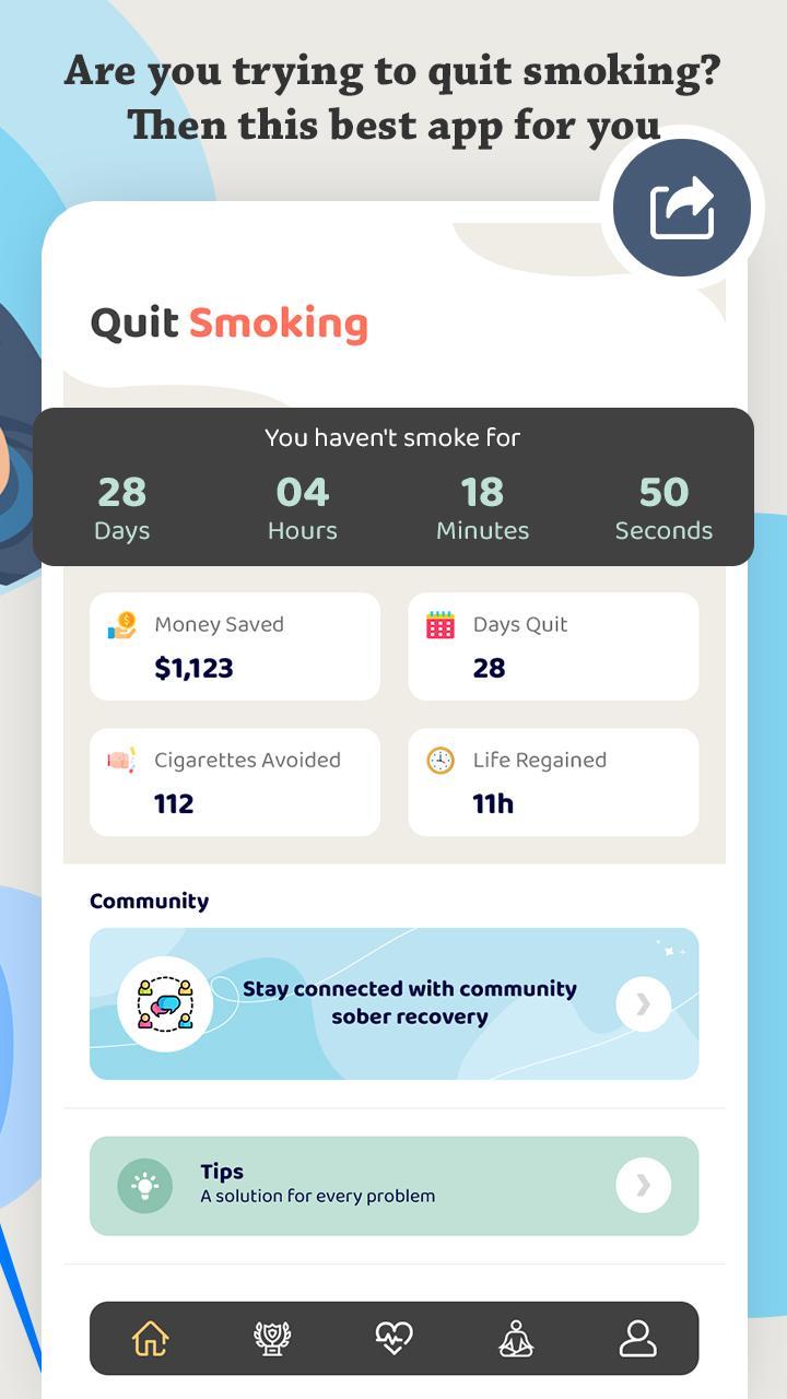 Stop Smoking – Stay Sober screenshot image 2_Popularmodapk.com