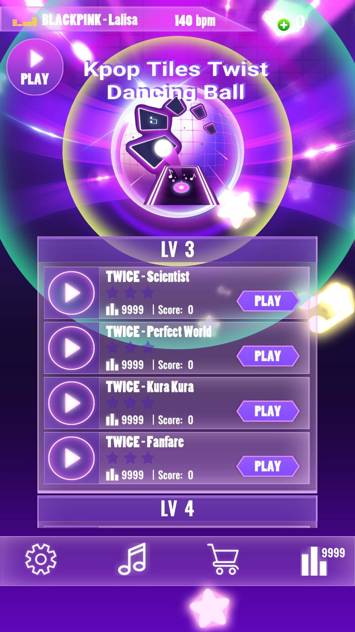 Kpop Tiles Twist - Kpop Music screenshot image 2_Popularmodapk.com