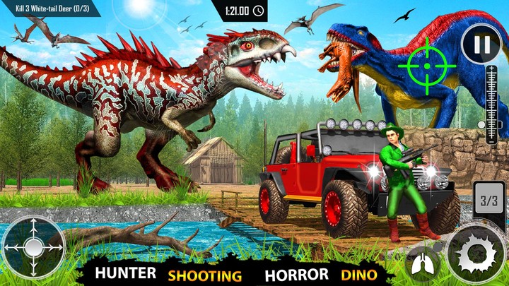 Wild Dinosaur Hunting Dino Sim screenshot image 13_Popularmodapk.com