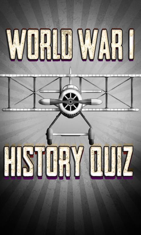 WW1 History Knowledge Quiz screenshot image 1_Popularmodapk.com