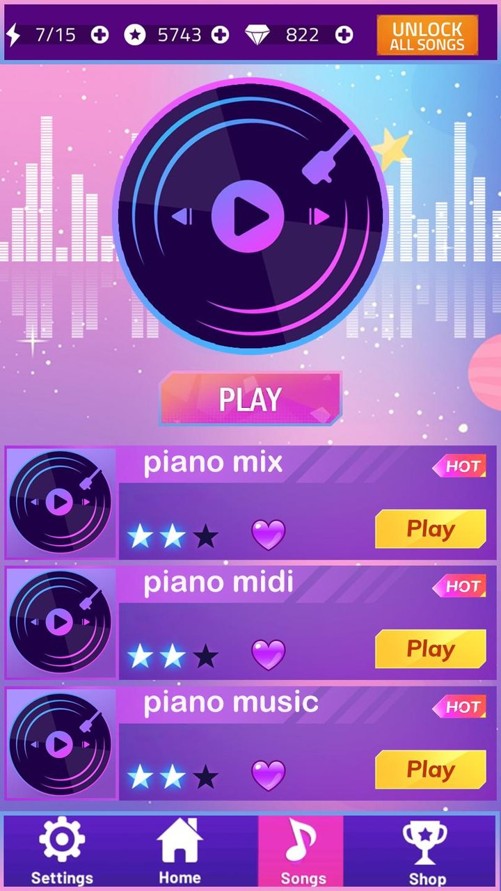 Maiara e Maraisa Piano Tiles screenshot image 1_Popularmodapk.com