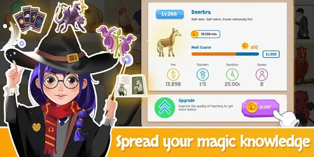 Idle Wizard School<span>(Unlimited Money)</span> screenshot image 10_Popularmodapk.com