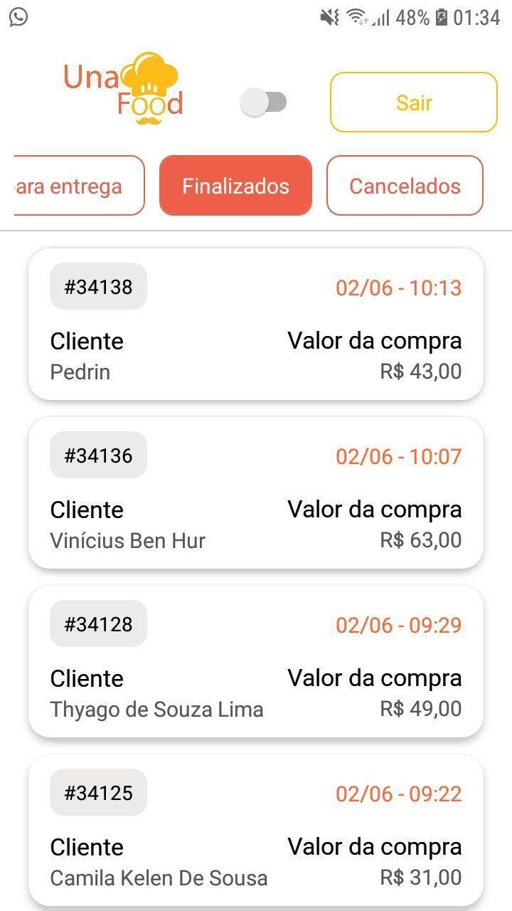 Unafood Estabelecimento screenshot image 7_Popularmodapk.com