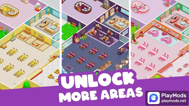 Mini Restaurant: Food Tycoon<span>(Speed change)</span> screenshot image 3_Popularmodapk.com