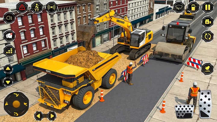Modern Road Construction Games screenshot image 4_Popularmodapk.com