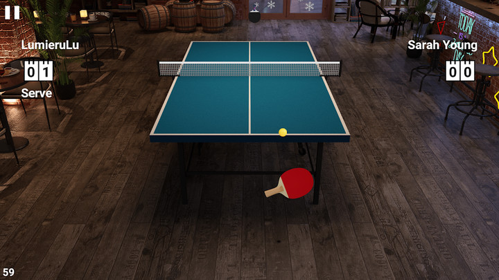 Virtual Table Tennis screenshot image 2_Popularmodapk.com