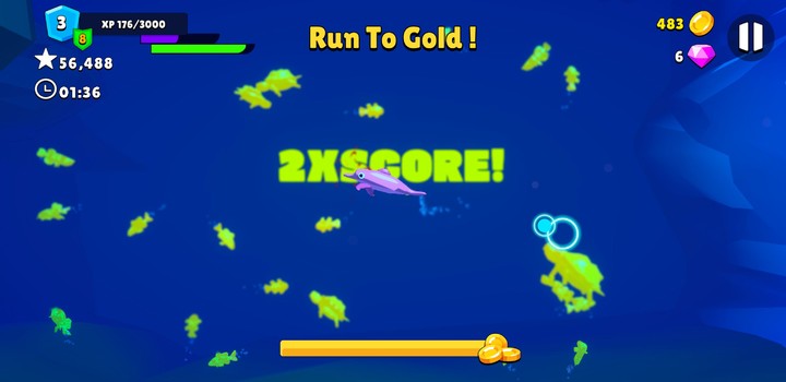 Predator Evolution & Grow Swim screenshot image 2_Popularmodapk.com