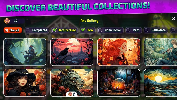 Puzzle Halloween - Home Decor screenshot image 2_Popularmodapk.com