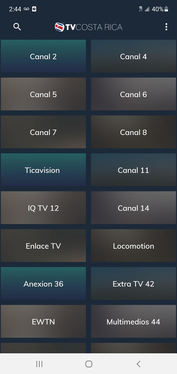 TV Costa Rica Simple screenshot image 5_Popularmodapk.com