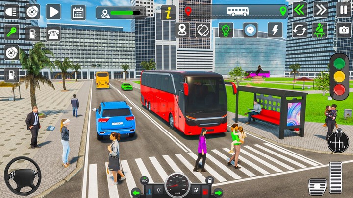 Auto Coach Bus Driving School screenshot image 2_Popularmodapk.com
