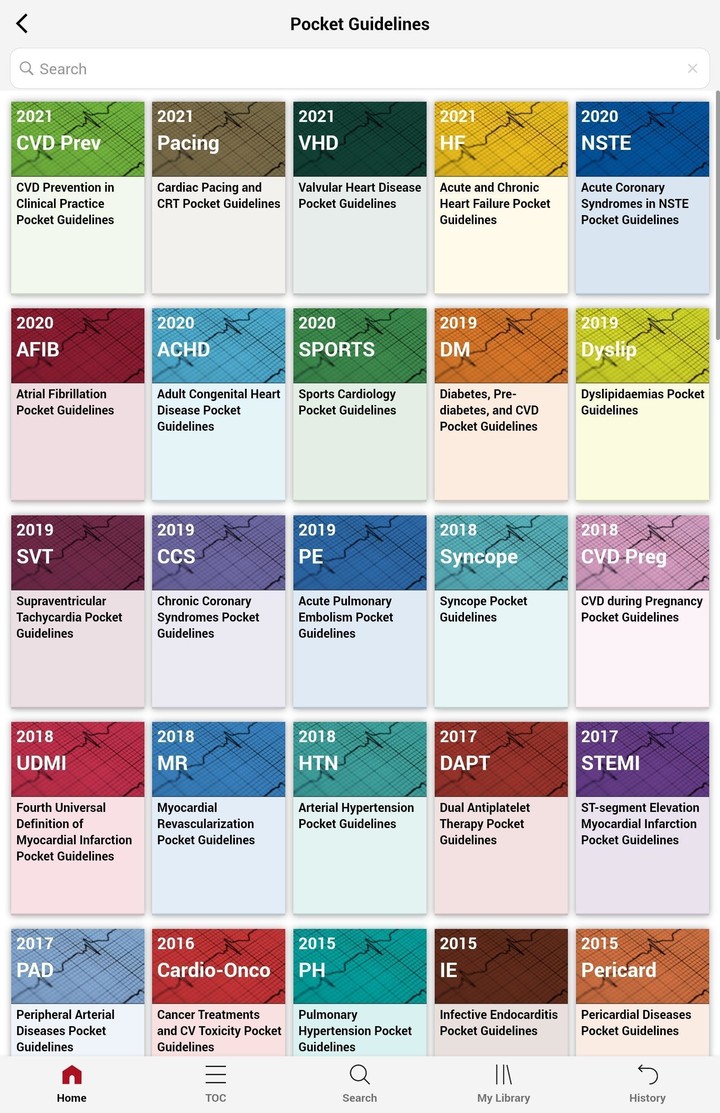 ESC Pocket Guidelines screenshot image 10_Popularmodapk.com