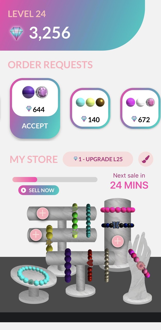 Bracelet Tycoon screenshot image 2_Popularmodapk.com