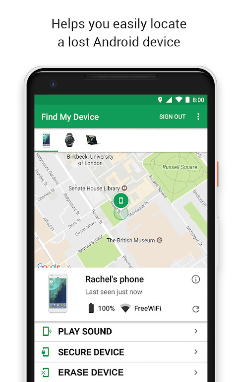 Google Find My Device screenshot image 1_Popularmodapk.com