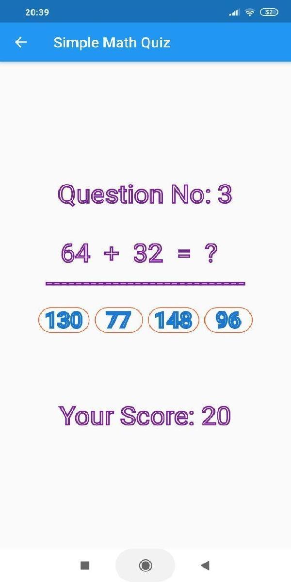 Simple Math Quiz screenshot image 4_Popularmodapk.com