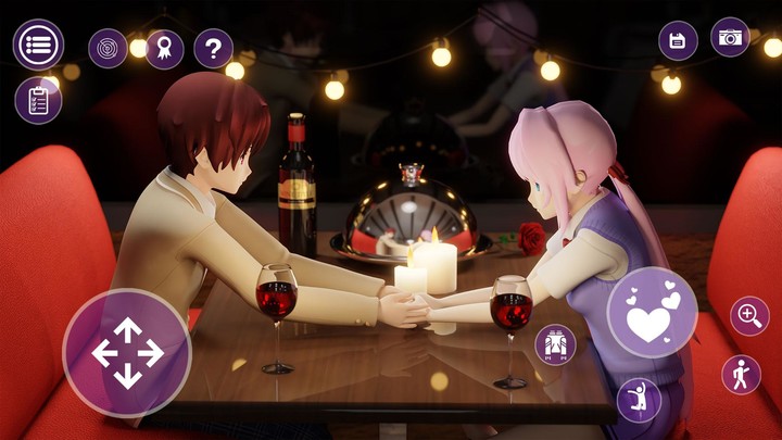 YUMI High School Simulator 3D screenshot image 2_Popularmodapk.com