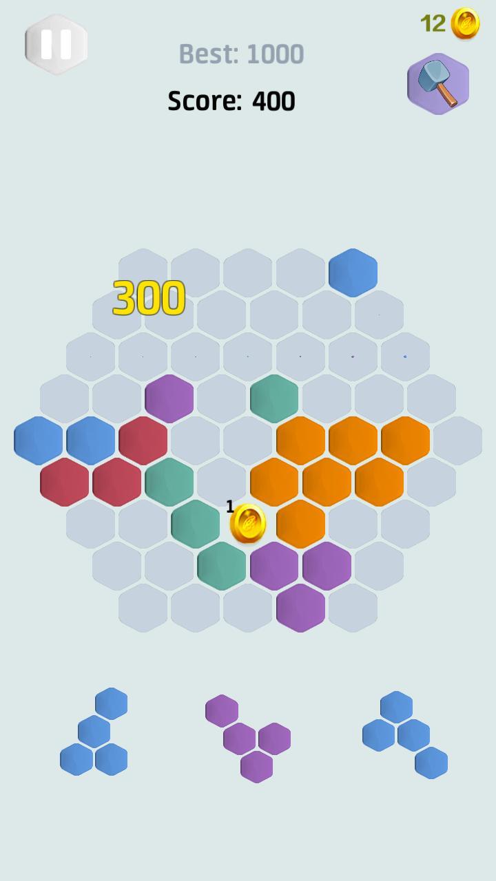 hexa block puzzle -three modes screenshot image 4_Popularmodapk.com