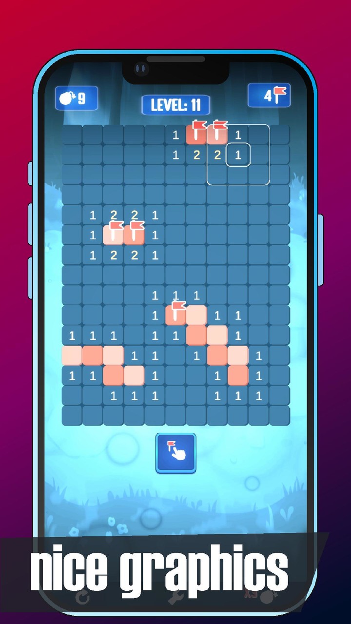 Minesweeper Super Game screenshot image 1_Popularmodapk.com