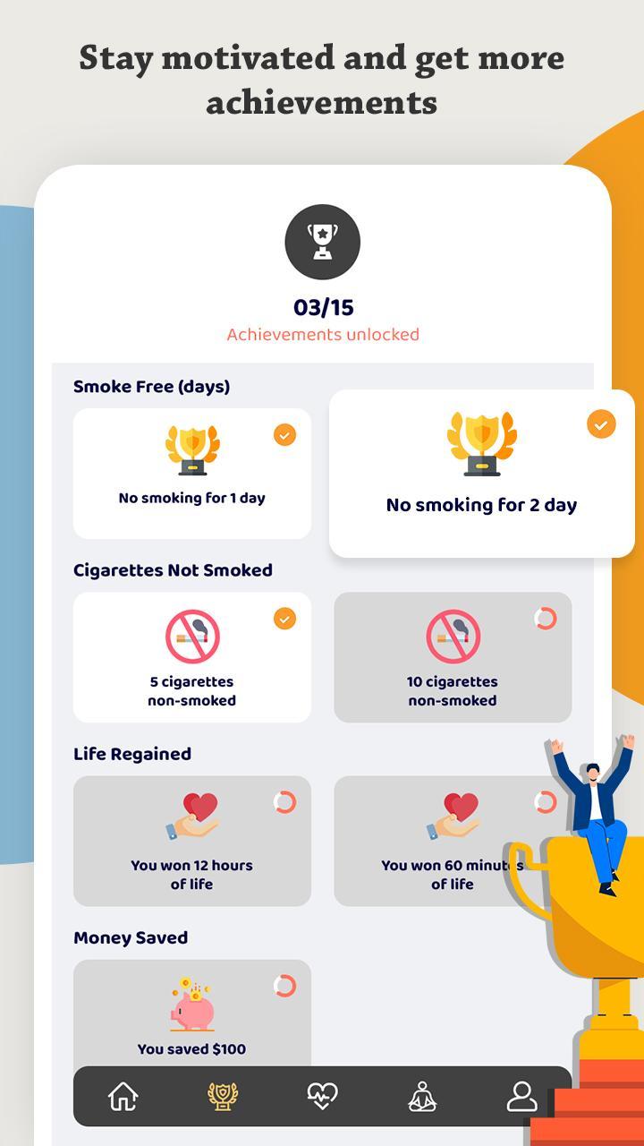 Stop Smoking – Stay Sober screenshot image 4_Popularmodapk.com