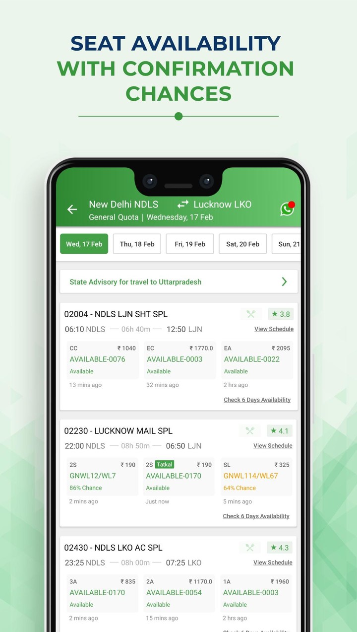 ConfirmTkt - Train Booking screenshot image 1_Popularmodapk.com