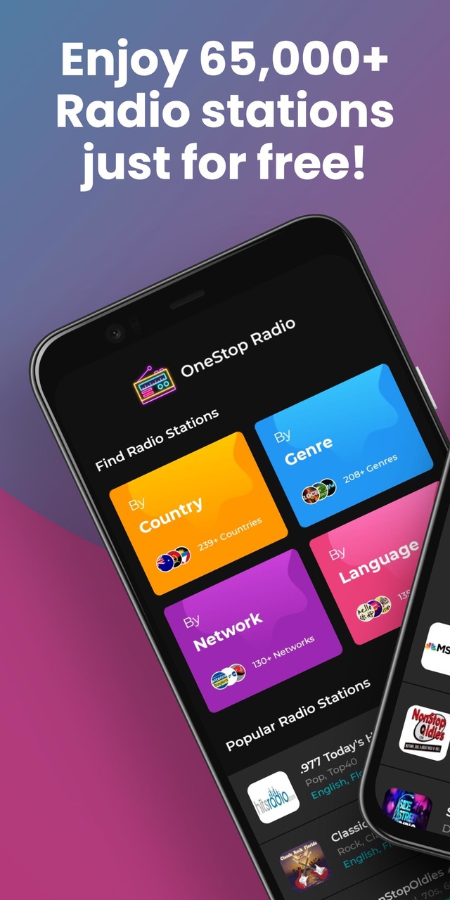 FM Radio : AM, FM Radio Tuner screenshot image 1_Popularmodapk.com