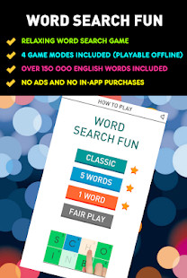 Word Search Fun - Premium<span>(Paid for free)</span> screenshot image 1_Popularmodapk.com