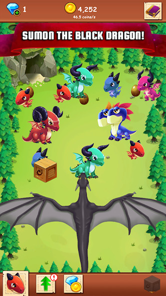 Idle Dragon - Merge the Dragon<span>(Free purchase)</span> screenshot image 4_Popularmodapk.com