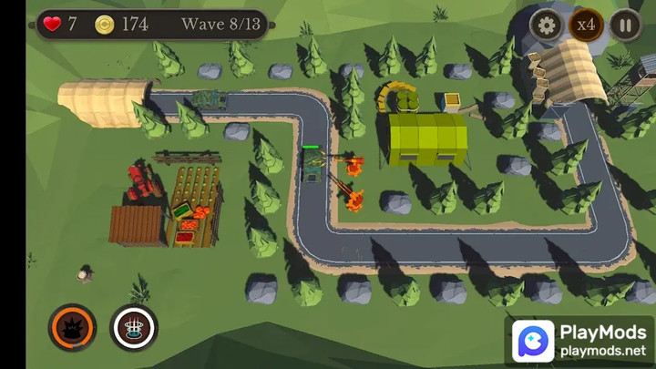 War Strategy 3D: Tower Defense<span>(Unlimited Currency)</span> screenshot image 1_Popularmodapk.com