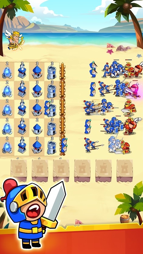 Save The Kingdom: Merge Towers screenshot image 4_Popularmodapk.com