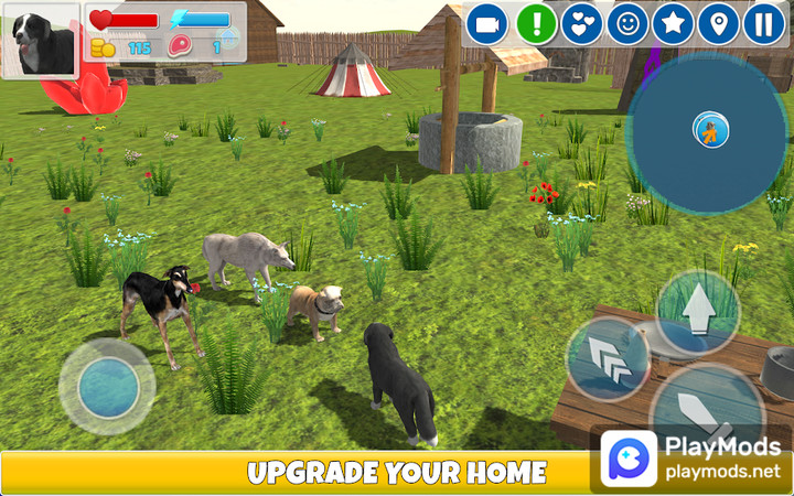 Dog Simulator 3D(MOD) screenshot image 4_Popularmodapk.com