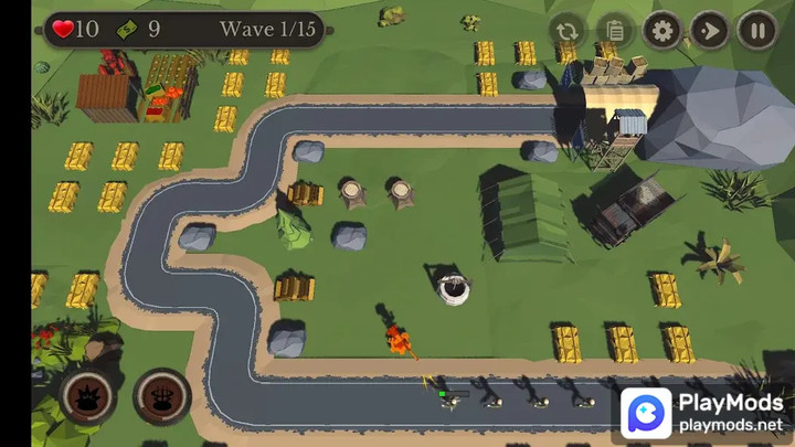 War Strategy 3D: Tower Defense<span>(Unlimited Currency)</span> screenshot image 5_Popularmodapk.com