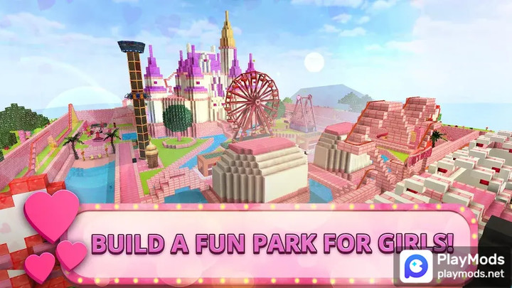 Girls Theme Park Craft: Water<span>(No ads)</span> screenshot image 4_Popularmodapk.com
