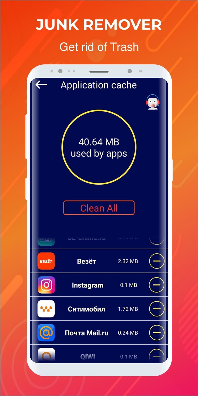 Cache Cleaner & Speed Booster screenshot image 2_Popularmodapk.com