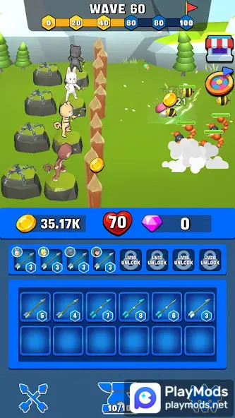 Idle Archer Defense<span>(Unlimited money)</span> screenshot image 3_Popularmodapk.com