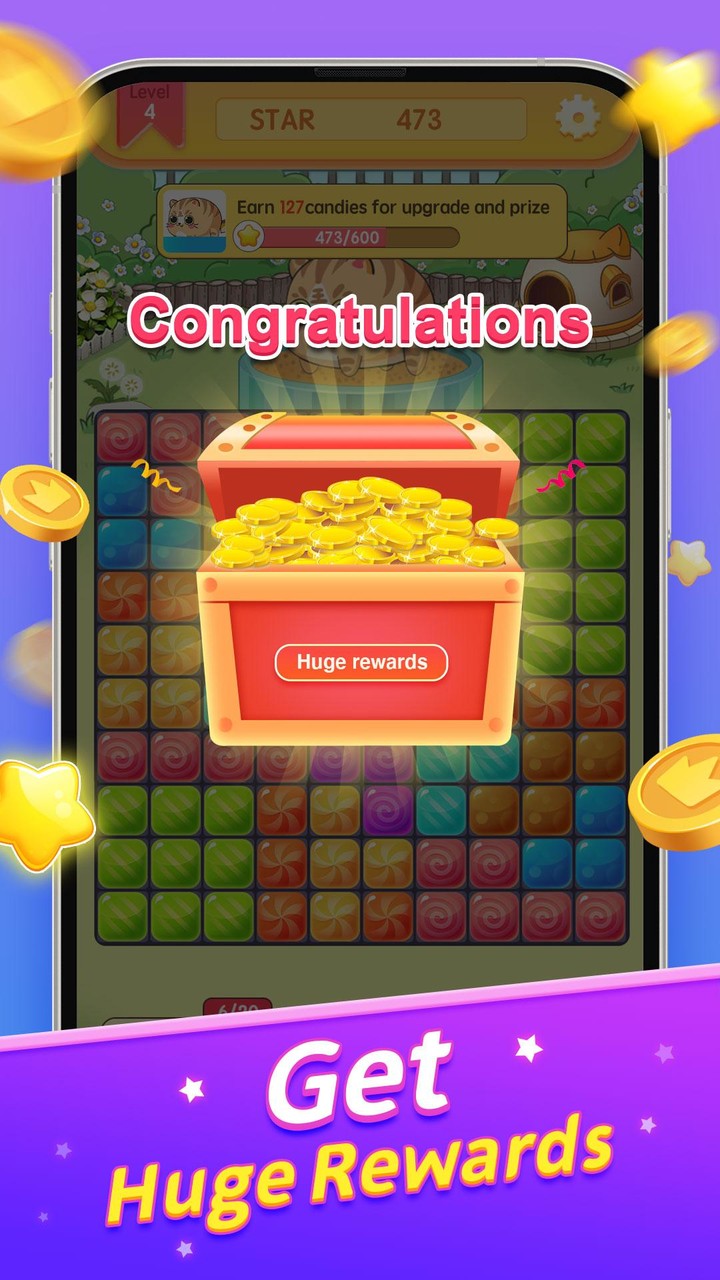 Meow Crush screenshot image 5_Popularmodapk.com