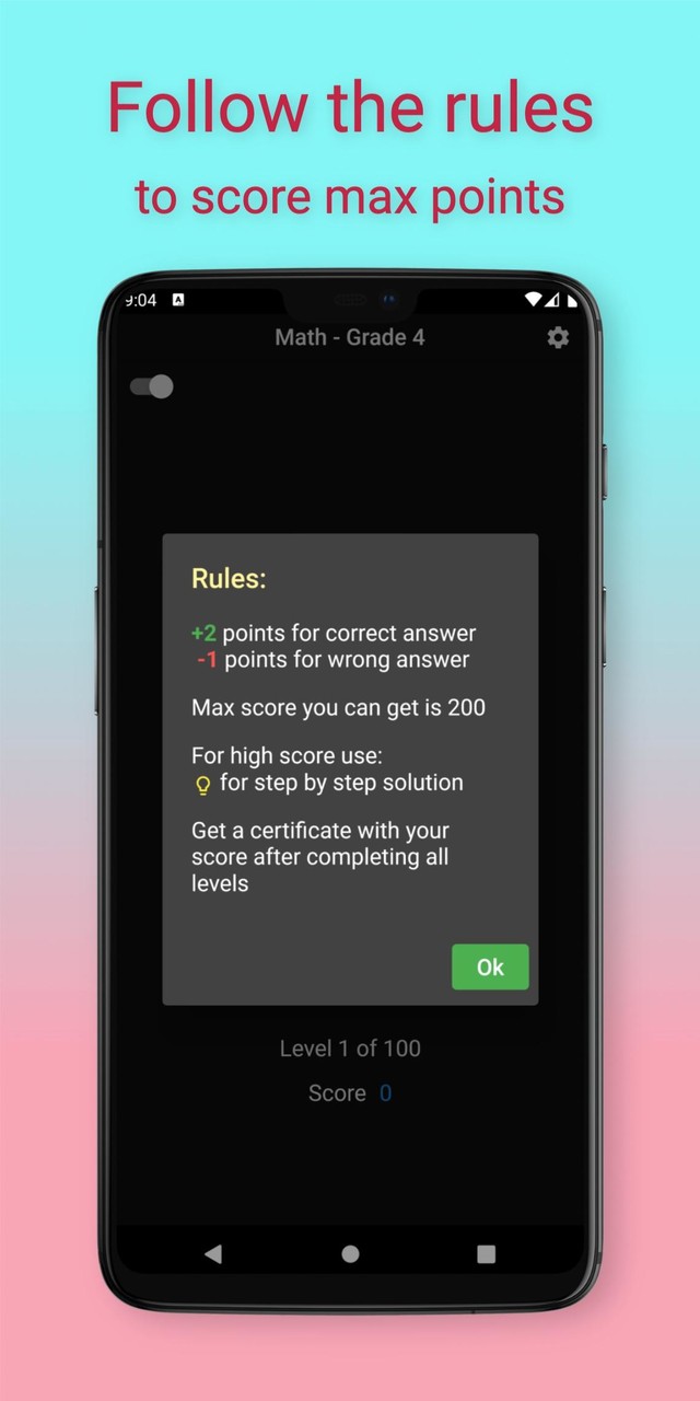 4th Grade Math Challenge screenshot image 4_Popularmodapk.com