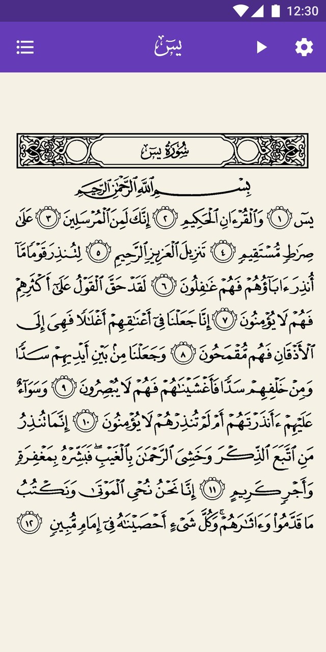 Surah Yasin with Translation and Audio. screenshot image 2_Popularmodapk.com